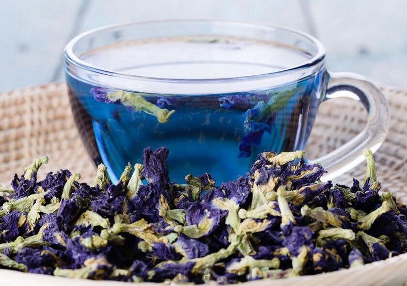 purple slimming tea