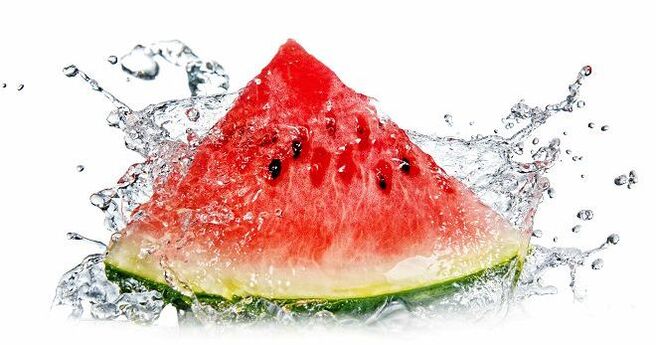 Watermelon is a sweet berry ideal for dieting
